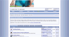 Desktop Screenshot of cameltoe-forum.com